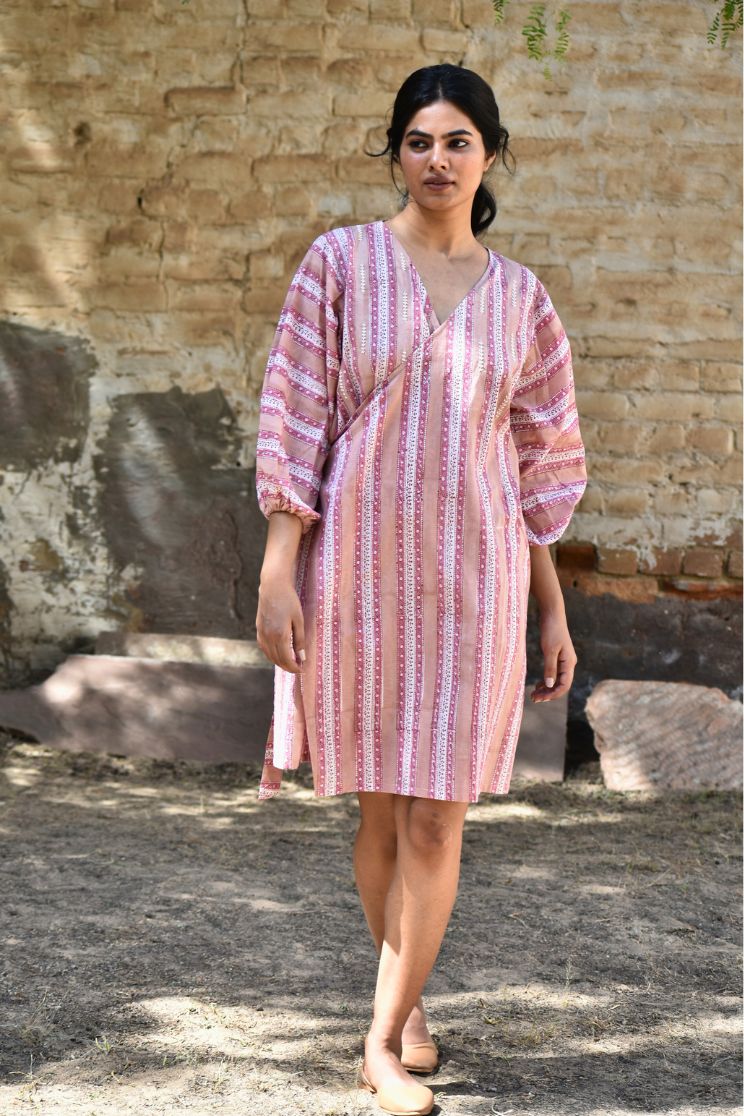 Rosey Wrap Dress